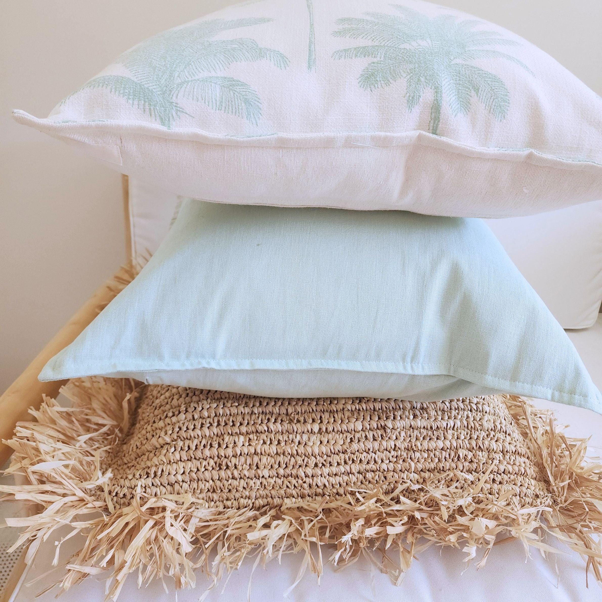 Seafoam Aqua Cushion Cover | 50x50cm