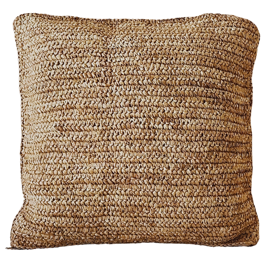 Maldives Raffia Cushion Cover | 50x50cm