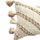 Solana Shell Lumbar Cushion Cover | 30x50cm