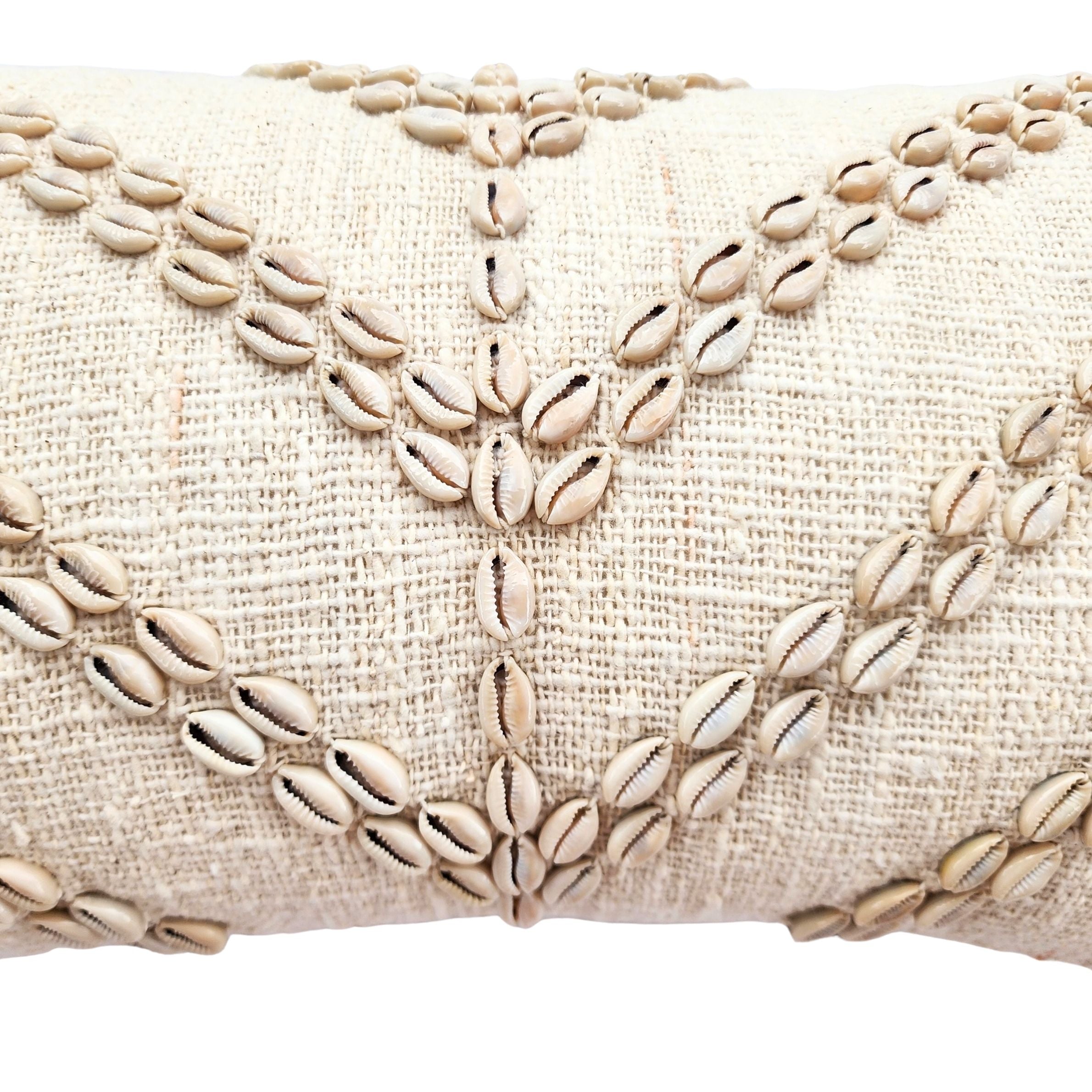 Solana Shell Lumbar Cushion Cover | 30x50cm