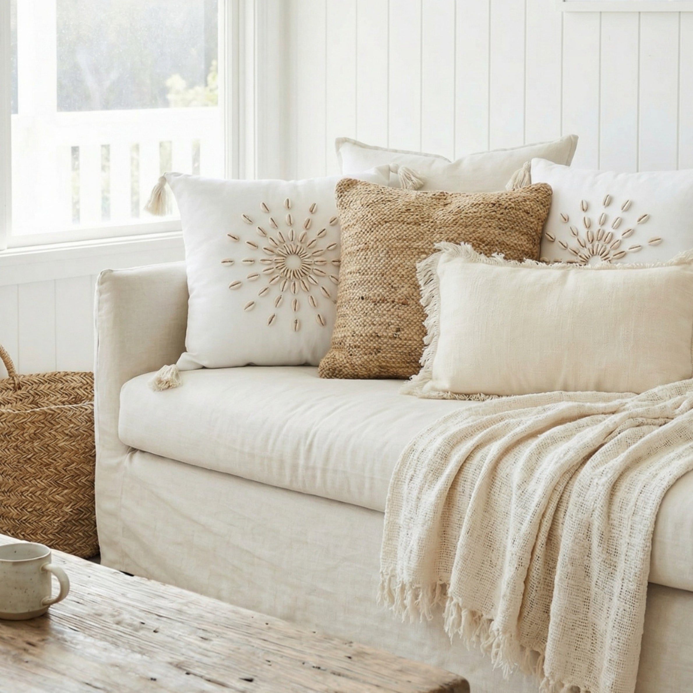 Coco Luxe Throw | Tassel | King Size