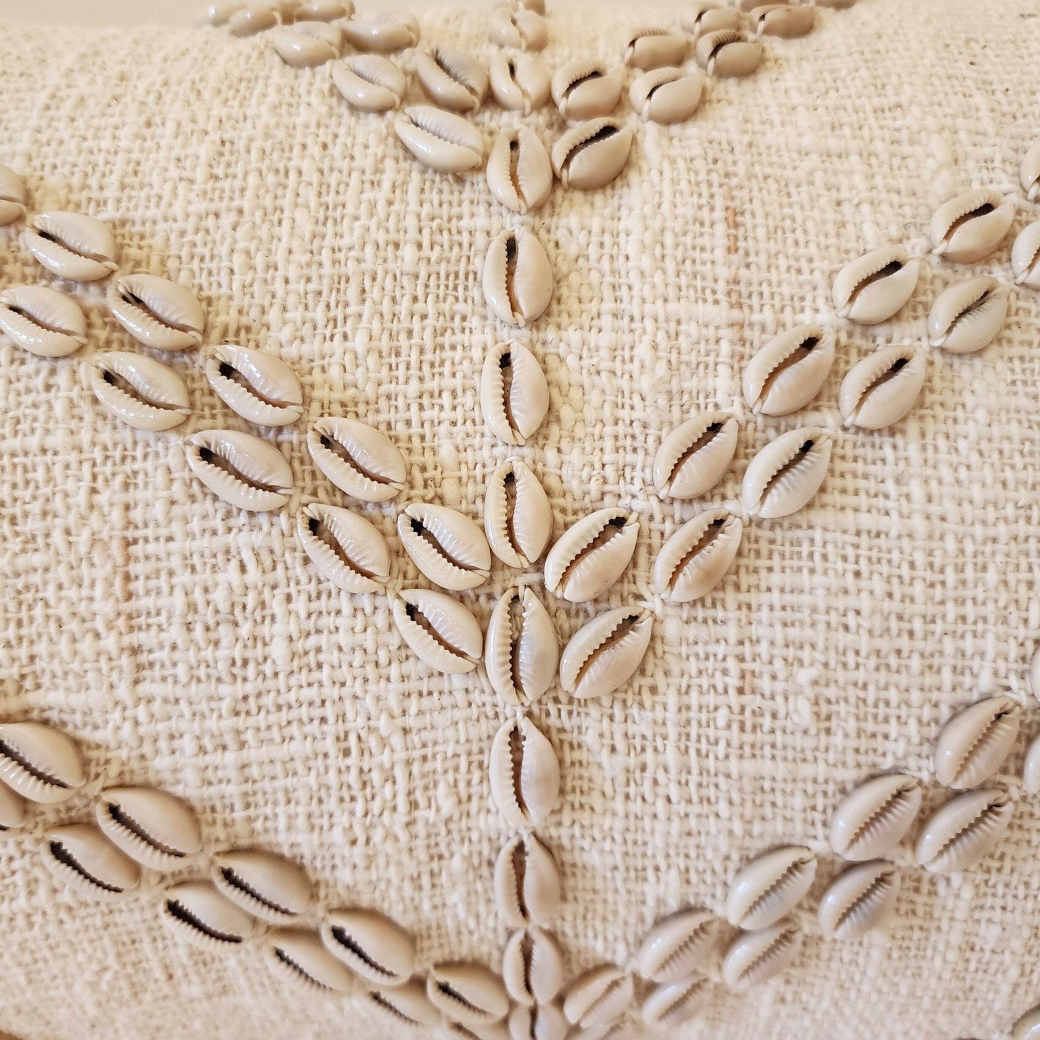 Solana Shell Lumbar Cushion Cover | 30x50cm