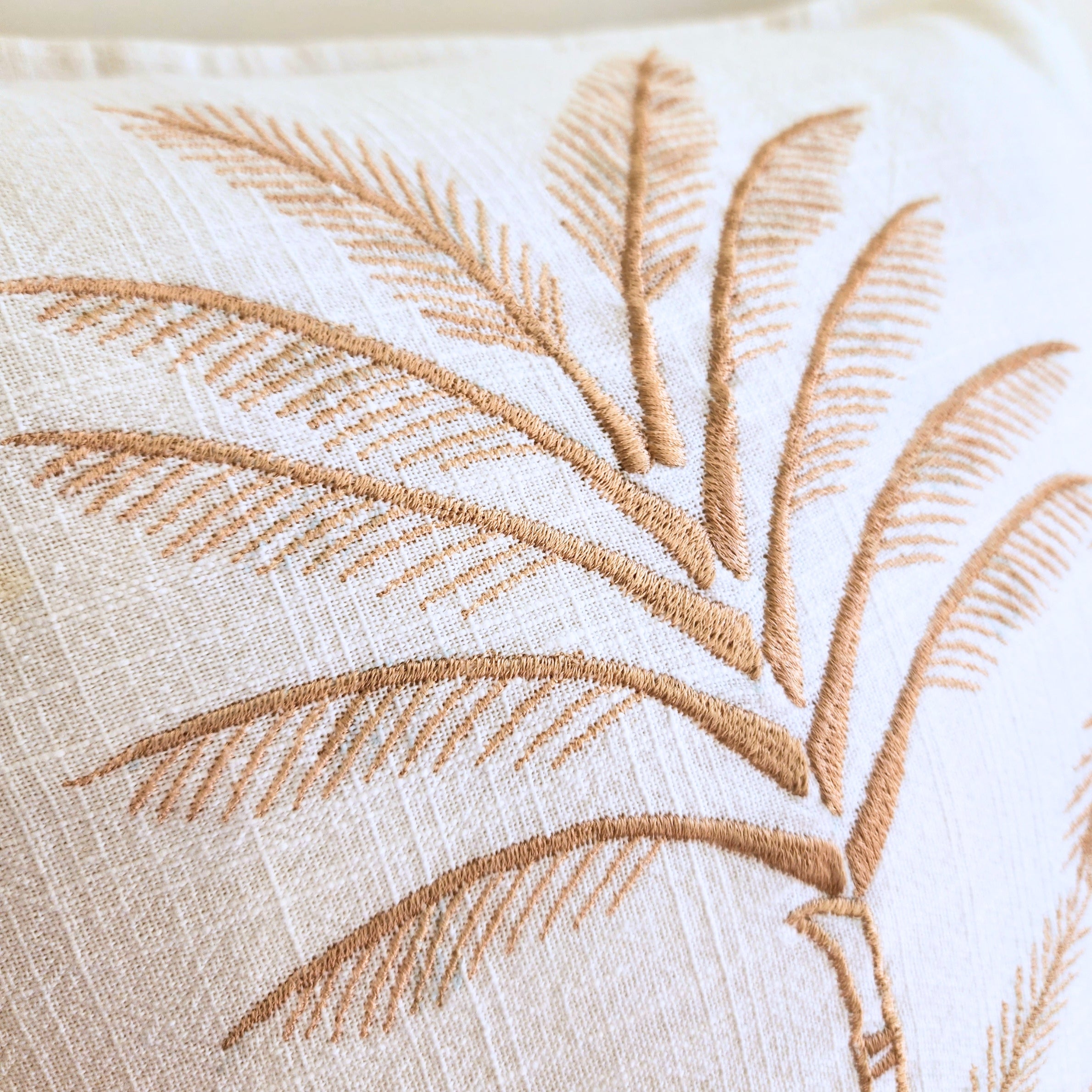 Golden Palms Cushion Cover | 50x50cm