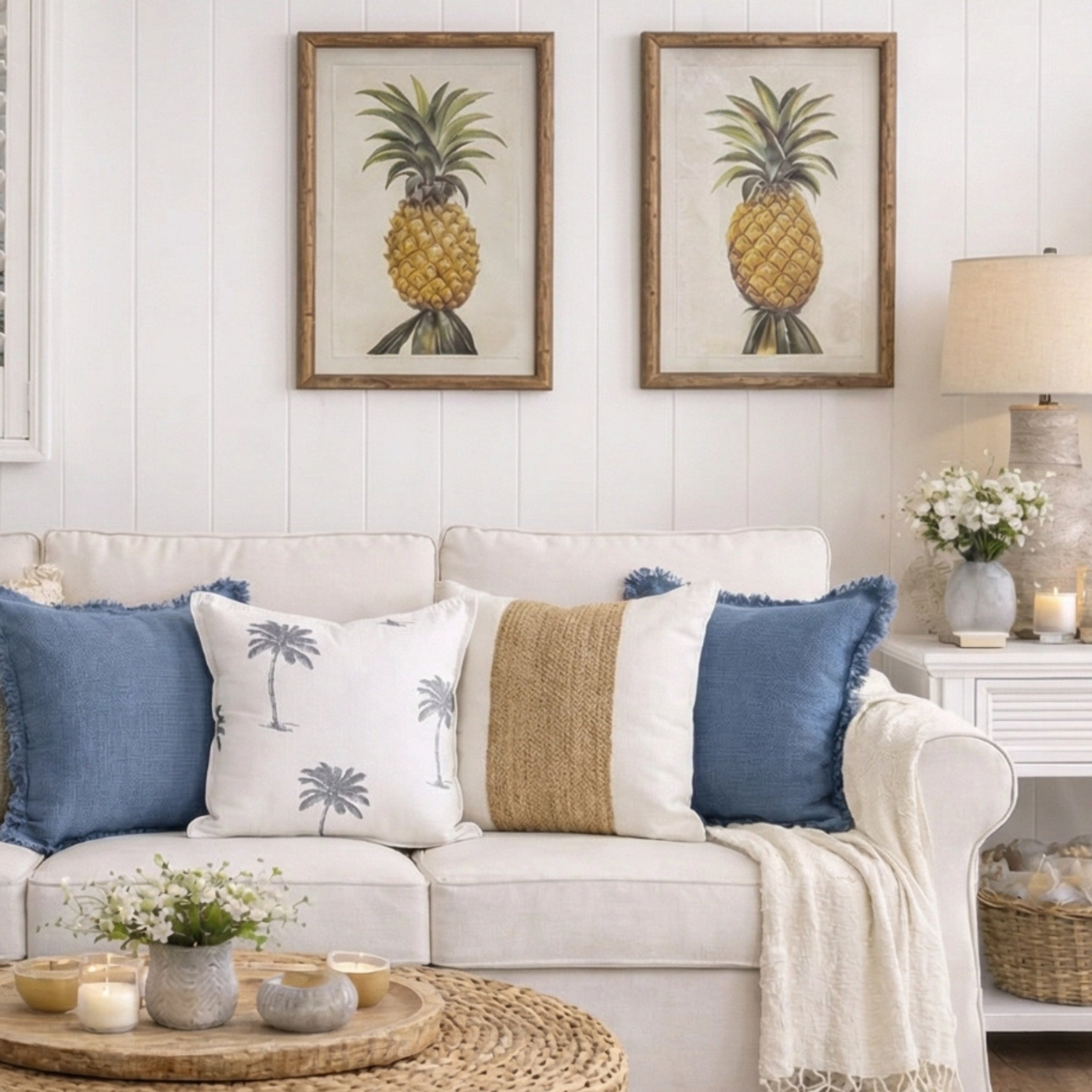 Denim Blue Cushion Cover | 50x50cm
