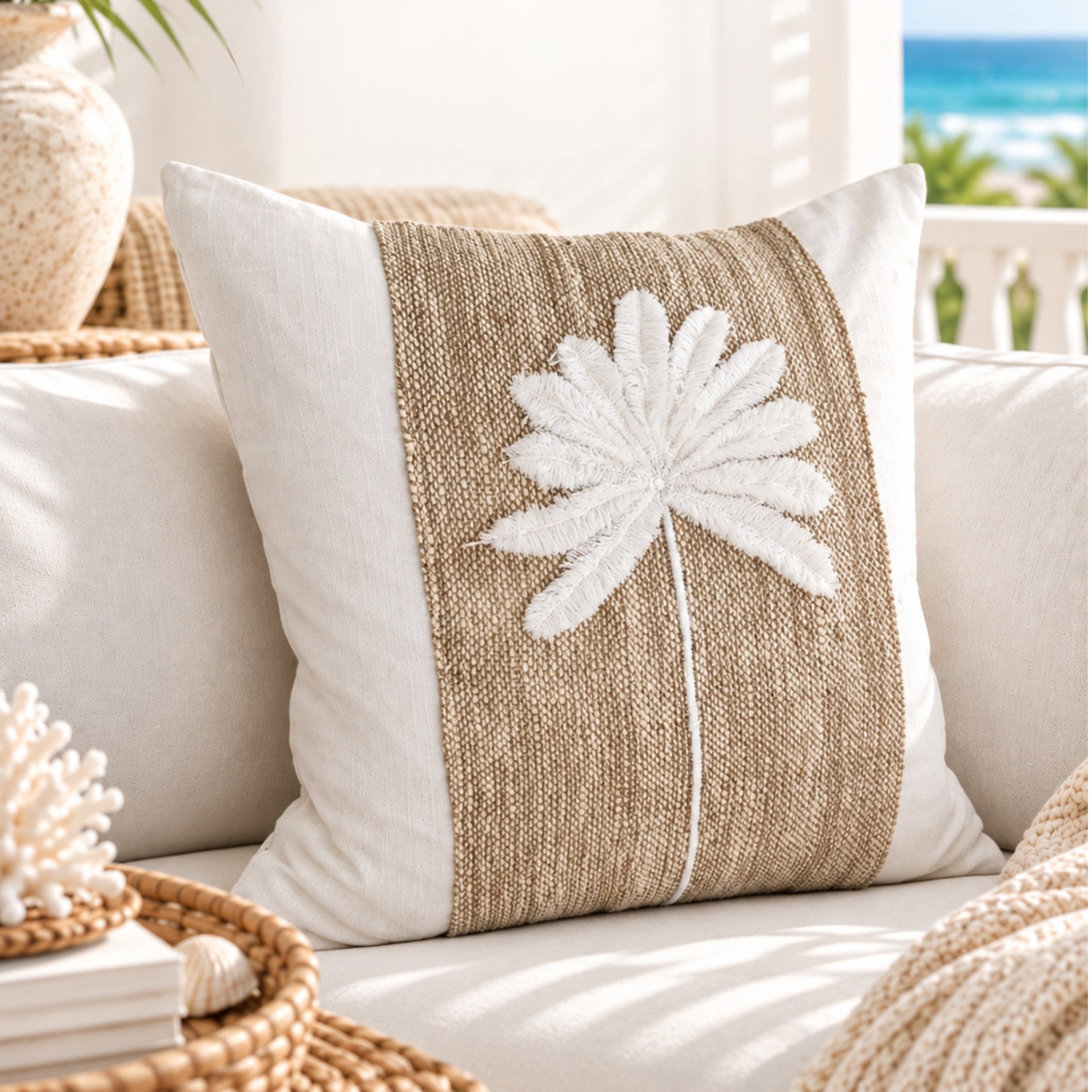Palm Beach Cushion Cover | 50x50cm