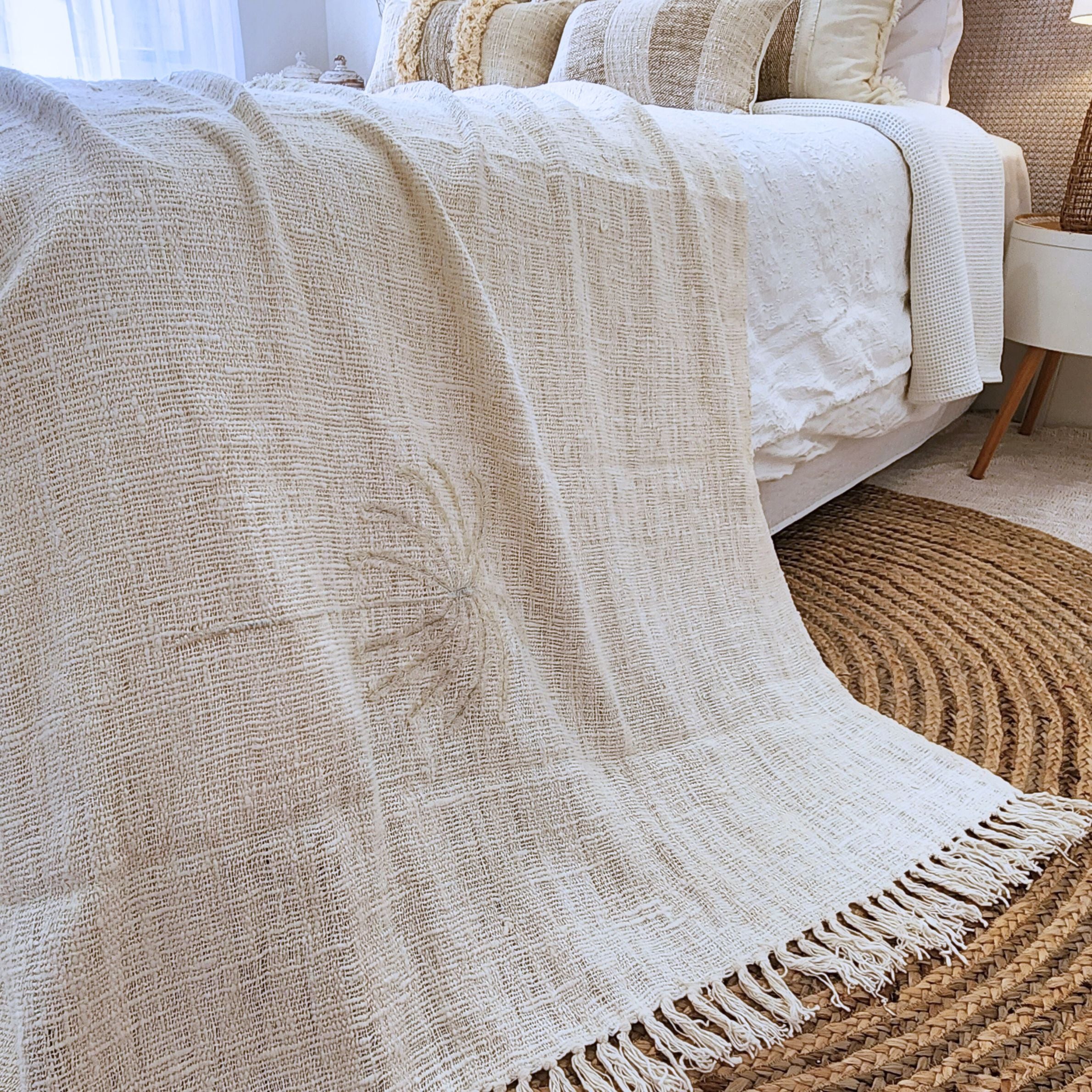 Coco Luxe Throw | Tassel | King Size