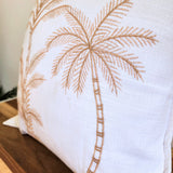 Golden Palms Cushion Cover | 50x50cm