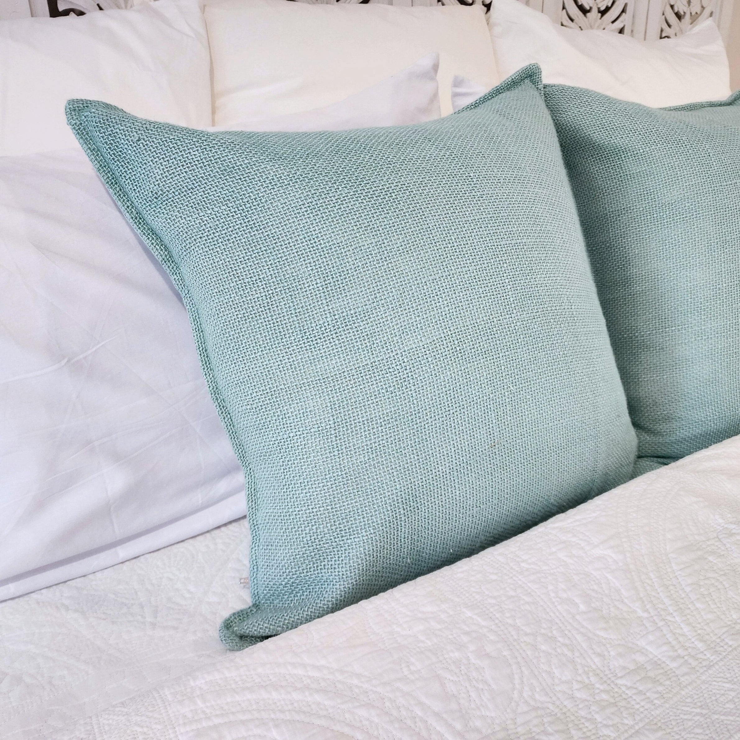 Biscay Blue Cushion Cover | 50x50cm