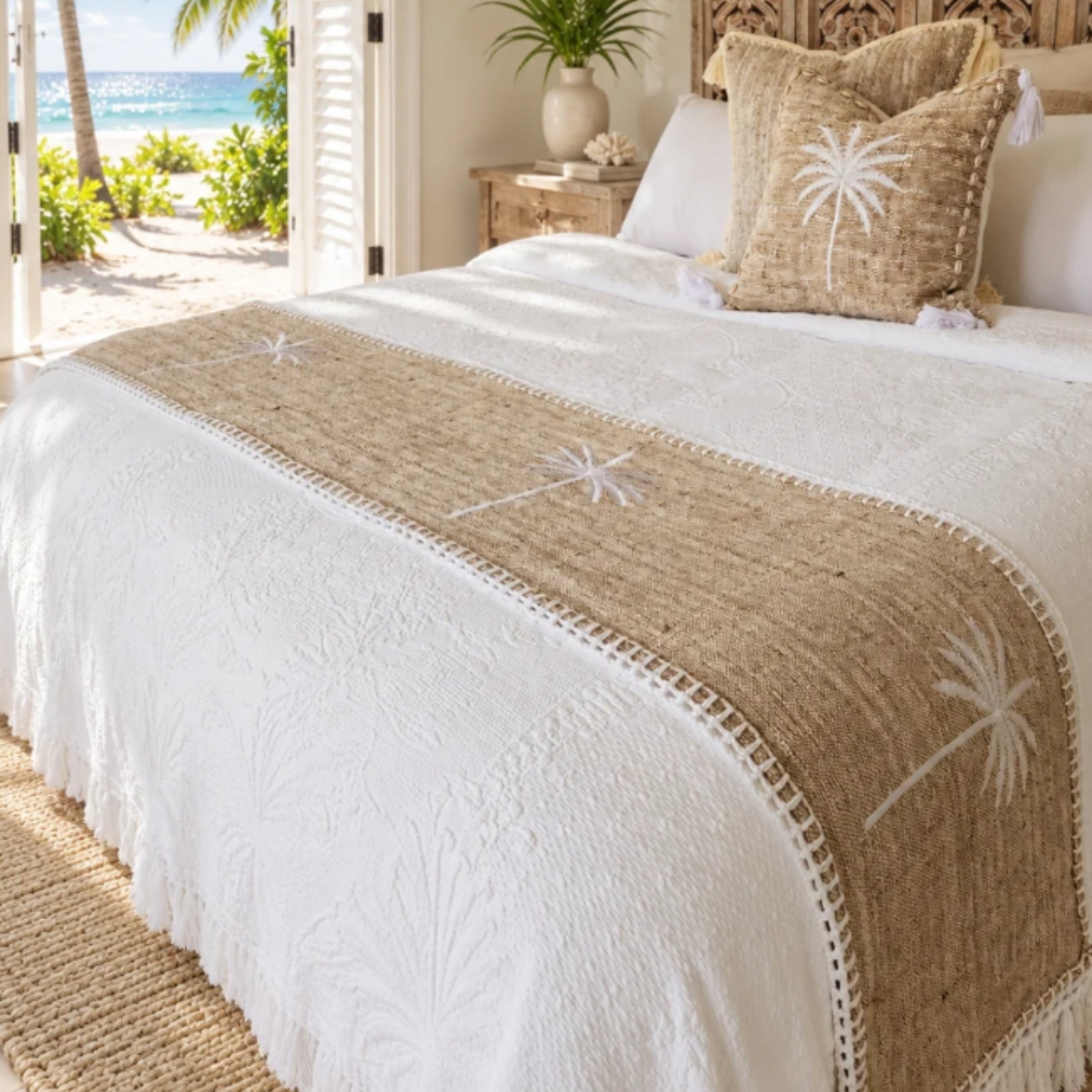 Bora Bora Bed Runner | King