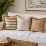 St Tropez Tan Cushion Cover | 50x50cm