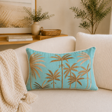 Blue Hawaii Lumbar Cushion Cover | 30x50cm