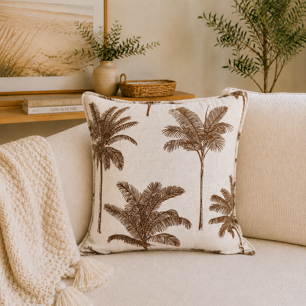 Coco Palm Cushion Cover | 50x50cm
