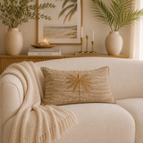 Coastal Husk Cushion Cover | Cinnamon | 30x50cm