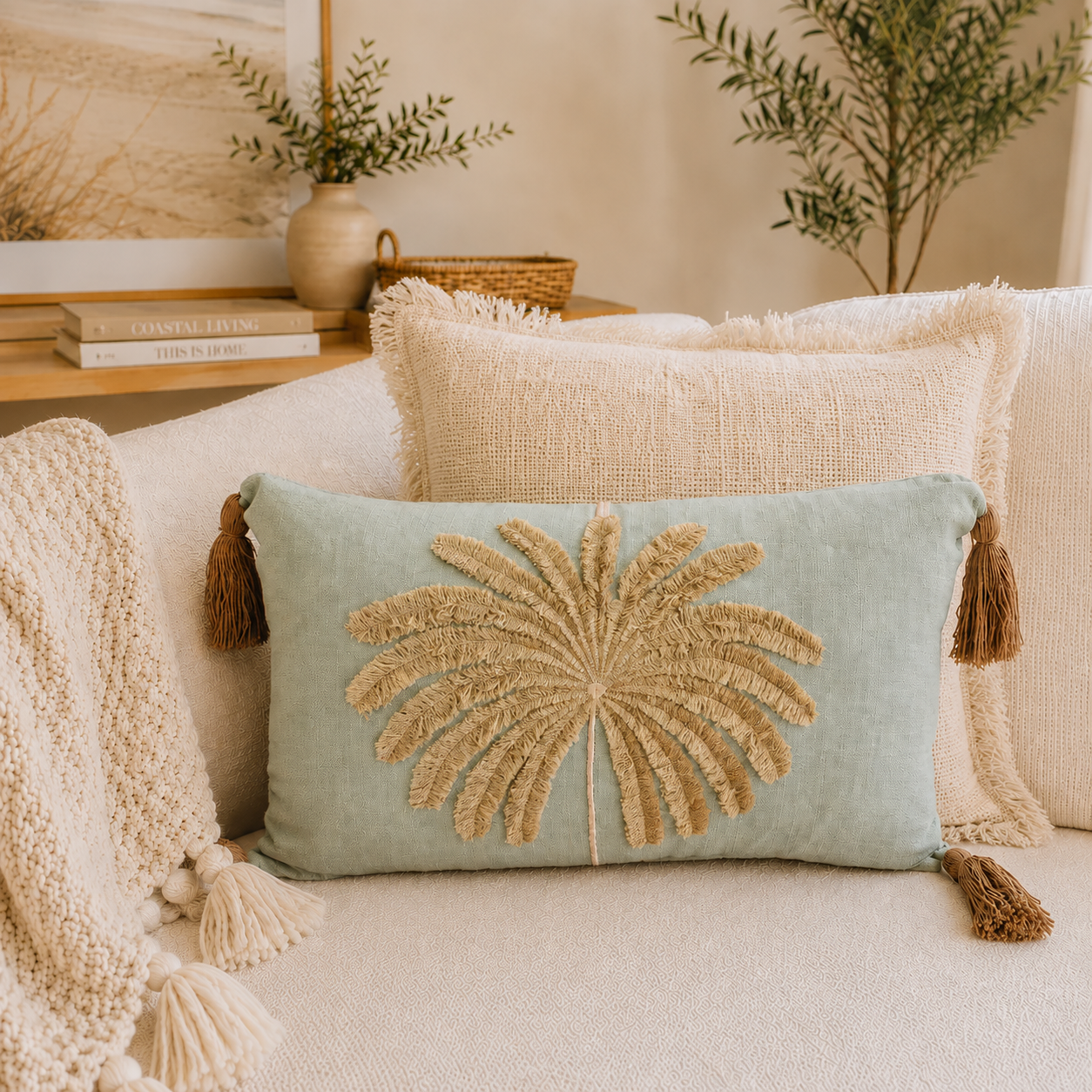 Palm Springs Lumbar Cushion Cover | 30x50cm