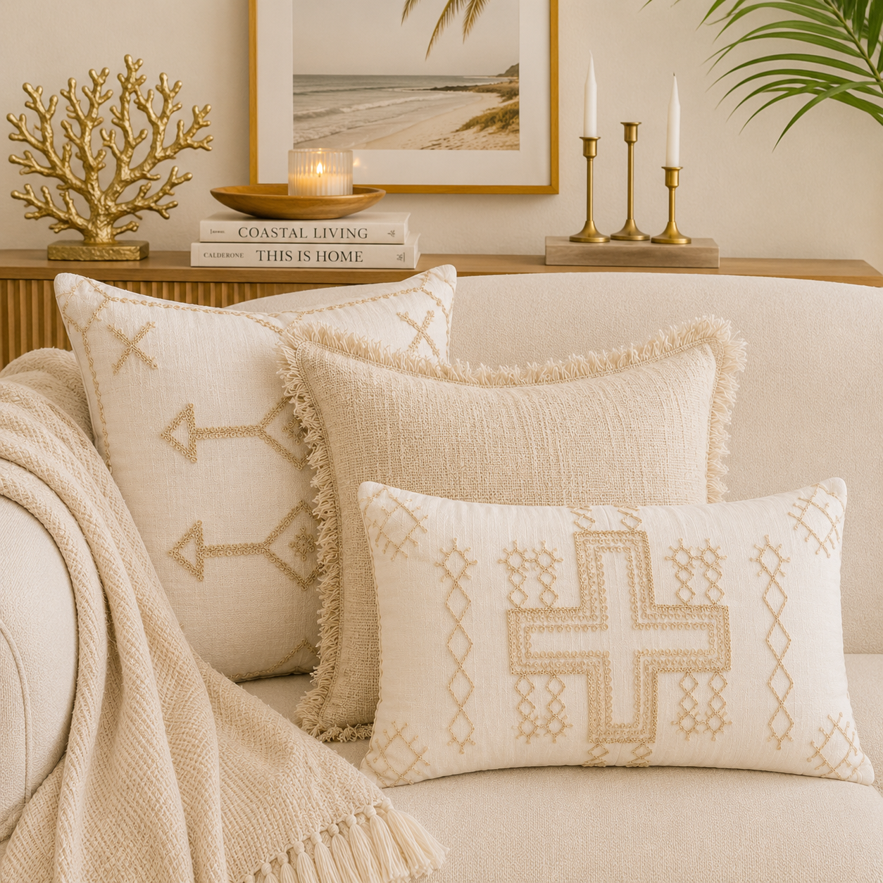 Cabo Coast Lumbar Cushion Cover | 30x50cm