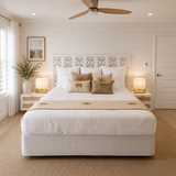 Coastal Husk Bed Runner | Natural