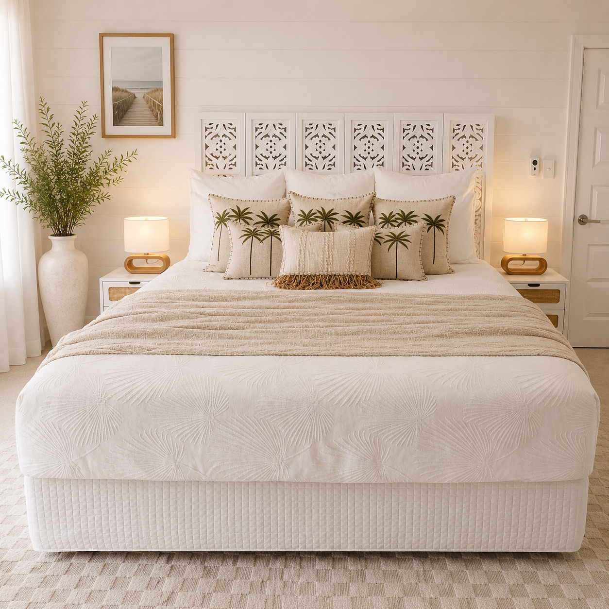 Boho Luxe Macrame Throw | Super King