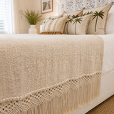 Boho Luxe Macrame Throw | Super King