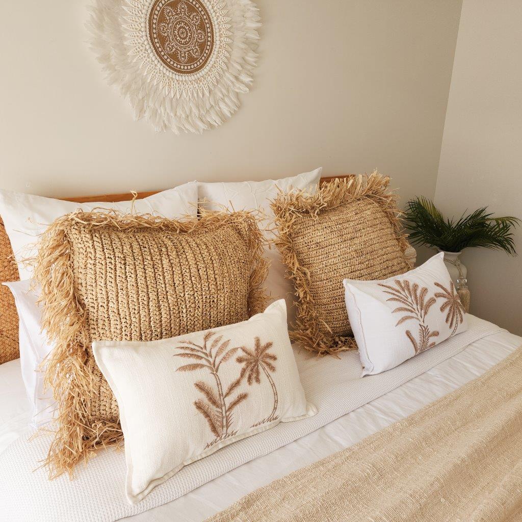 Maldives Raffia Cushion Cover | 50x50cm