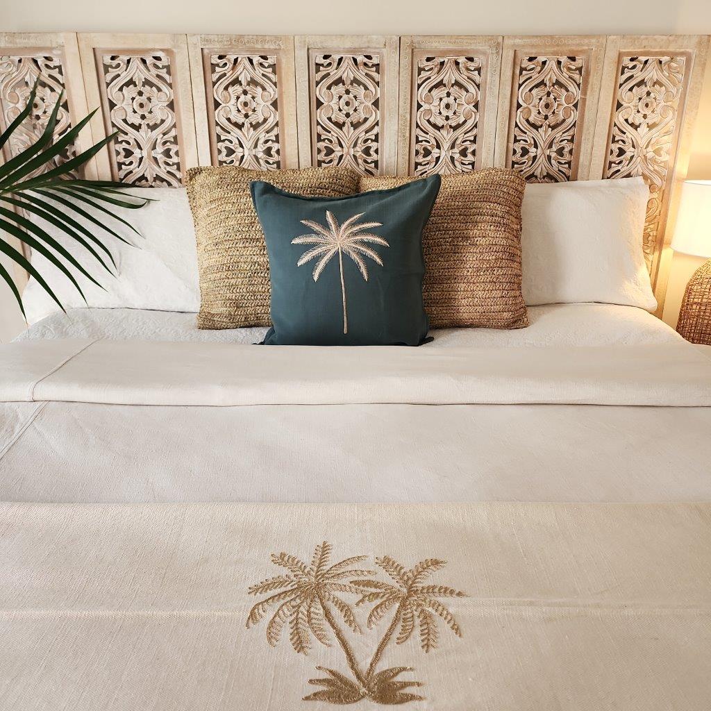 Curacao Palm Cushion Cover | 50x50cm