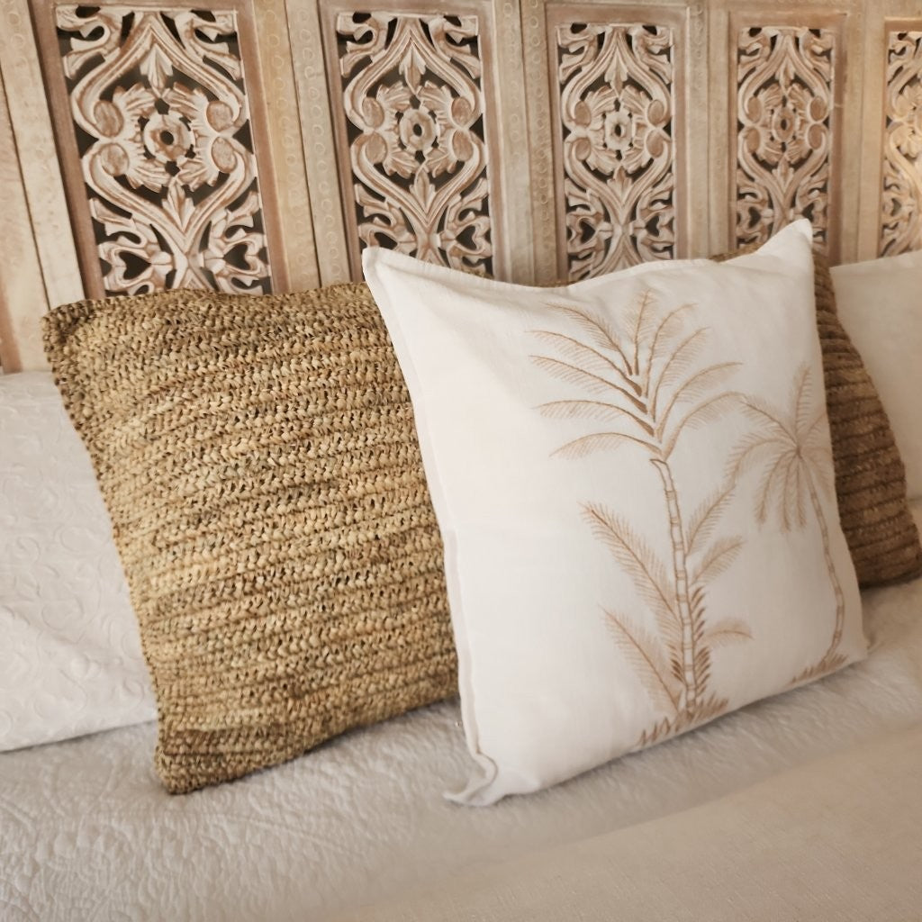 Golden Palms Cushion Cover | 50x50cm
