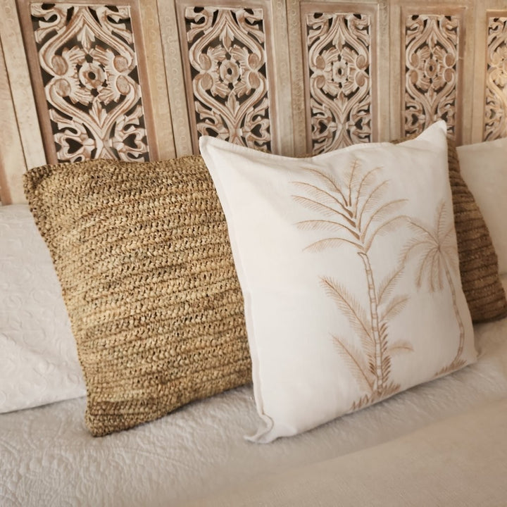 Golden Palms Cushion Cover | 50x50cm