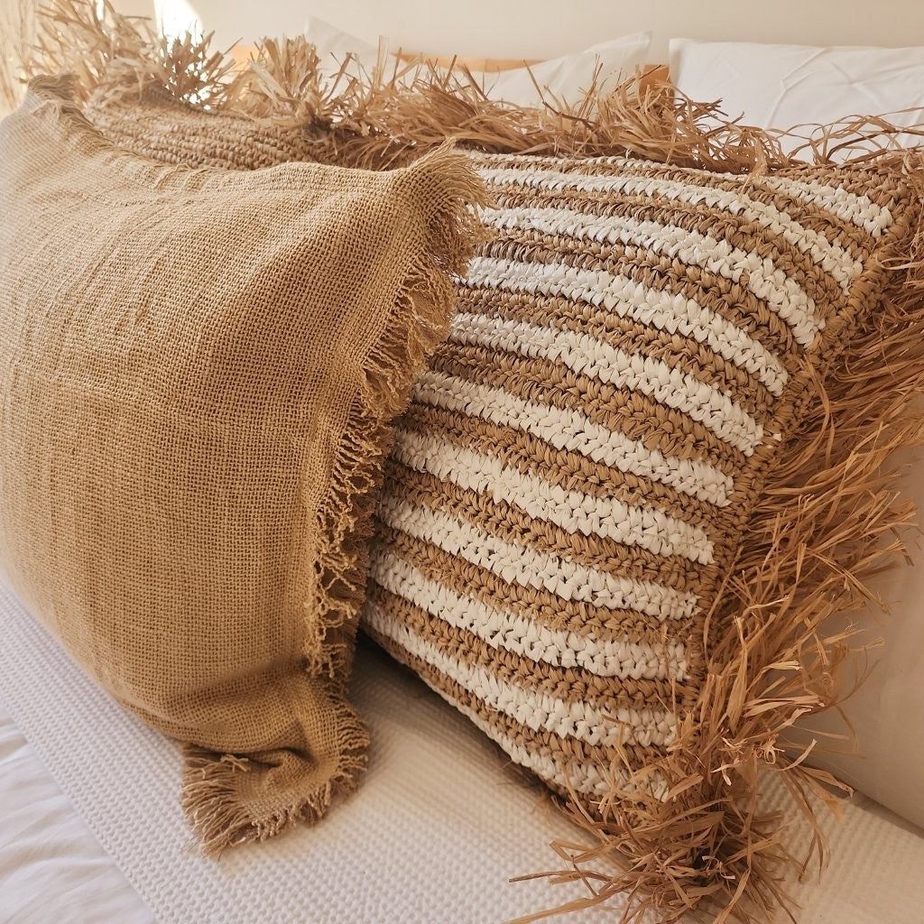 St Tropez Tan Cushion Cover | 50x50cm
