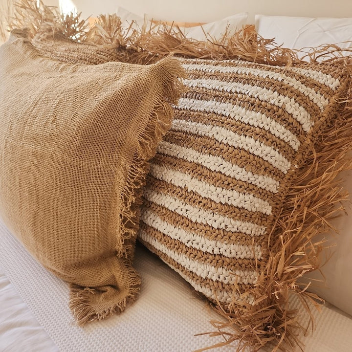 St Tropez Tan Cushion Cover | 50x50cm
