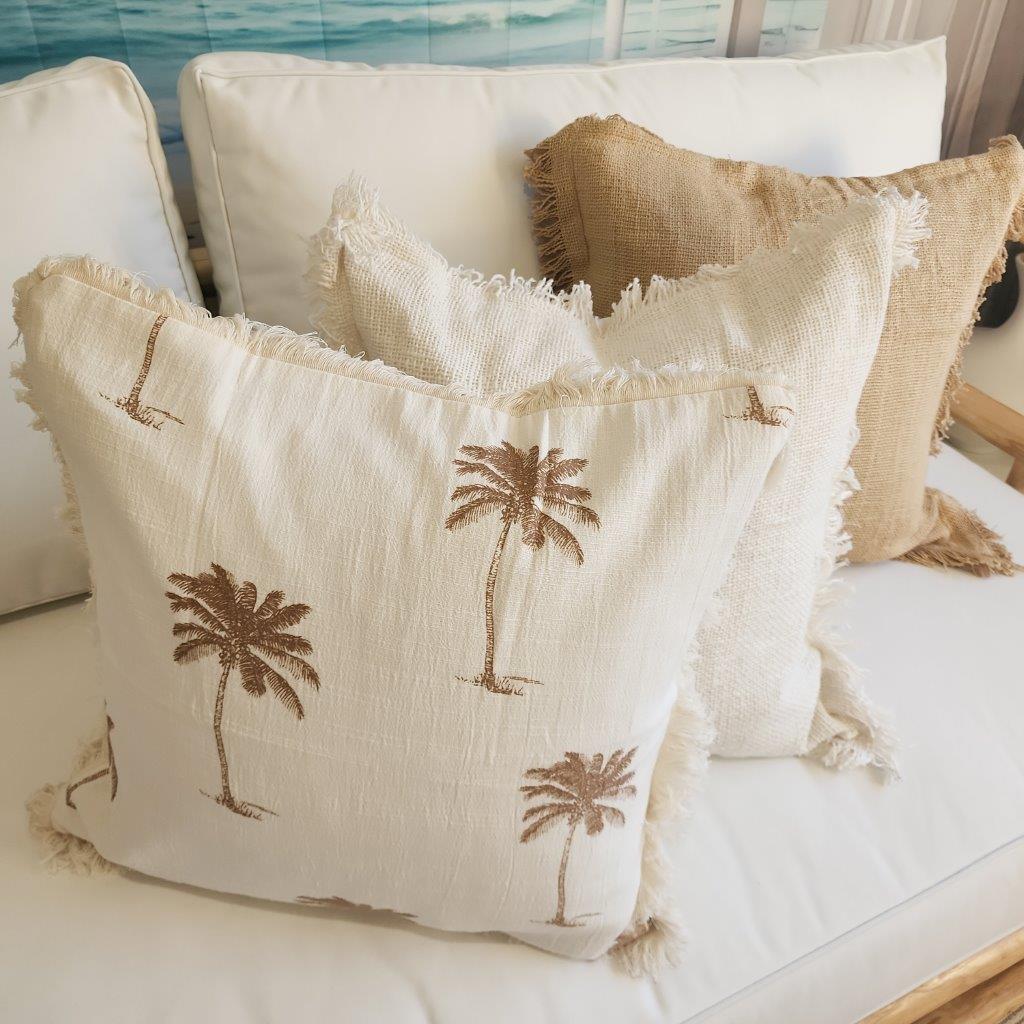 Kokomo Cocoa Palm Cushion Cover | 50x50cm