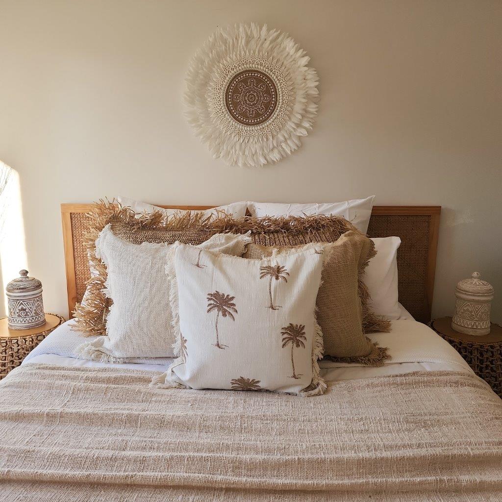 Kokomo Cocoa Palm Cushion Cover | 50x50cm