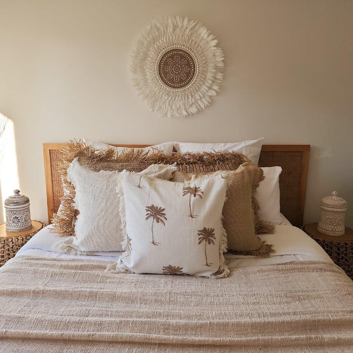 Kokomo Cocoa Palm Cushion Cover | 50x50cm