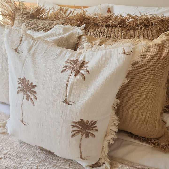 Kokomo Cocoa Palm Cushion Cover | 50x50cm