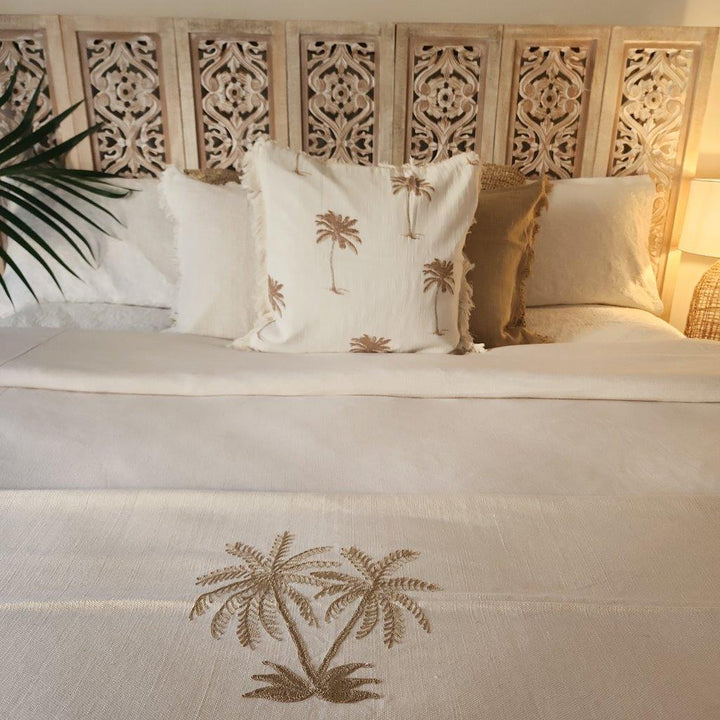 Kokomo Cocoa Palm Cushion Cover | 50x50cm