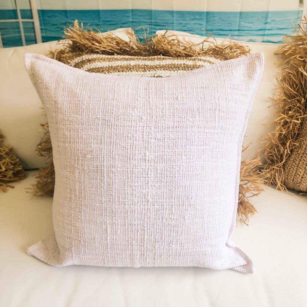 Long Island White Cushion Cover | 50x50cm