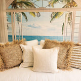 Maldives Raffia Cushion Cover | 50x50cm