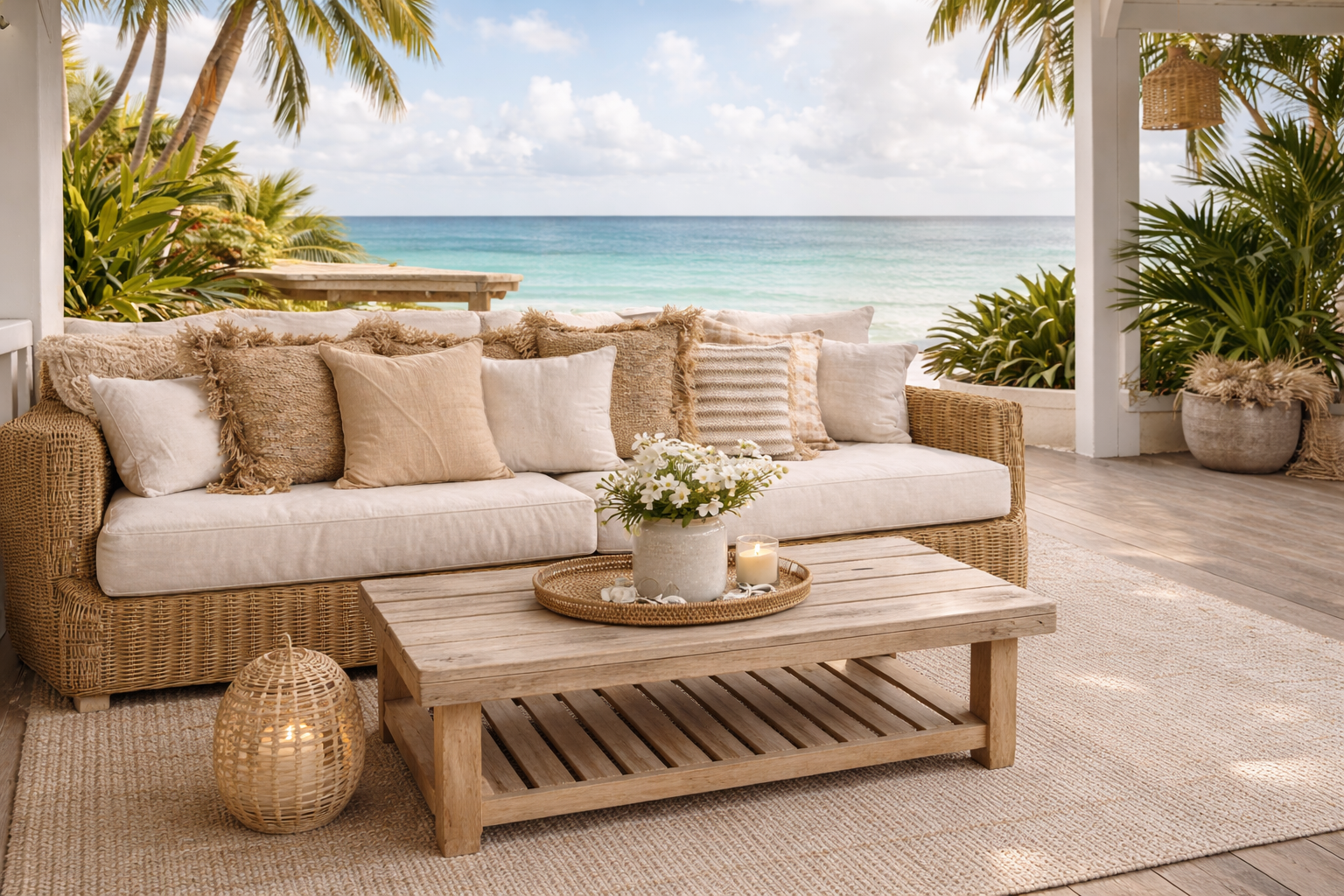 Raffia Sands & Lagoon Water