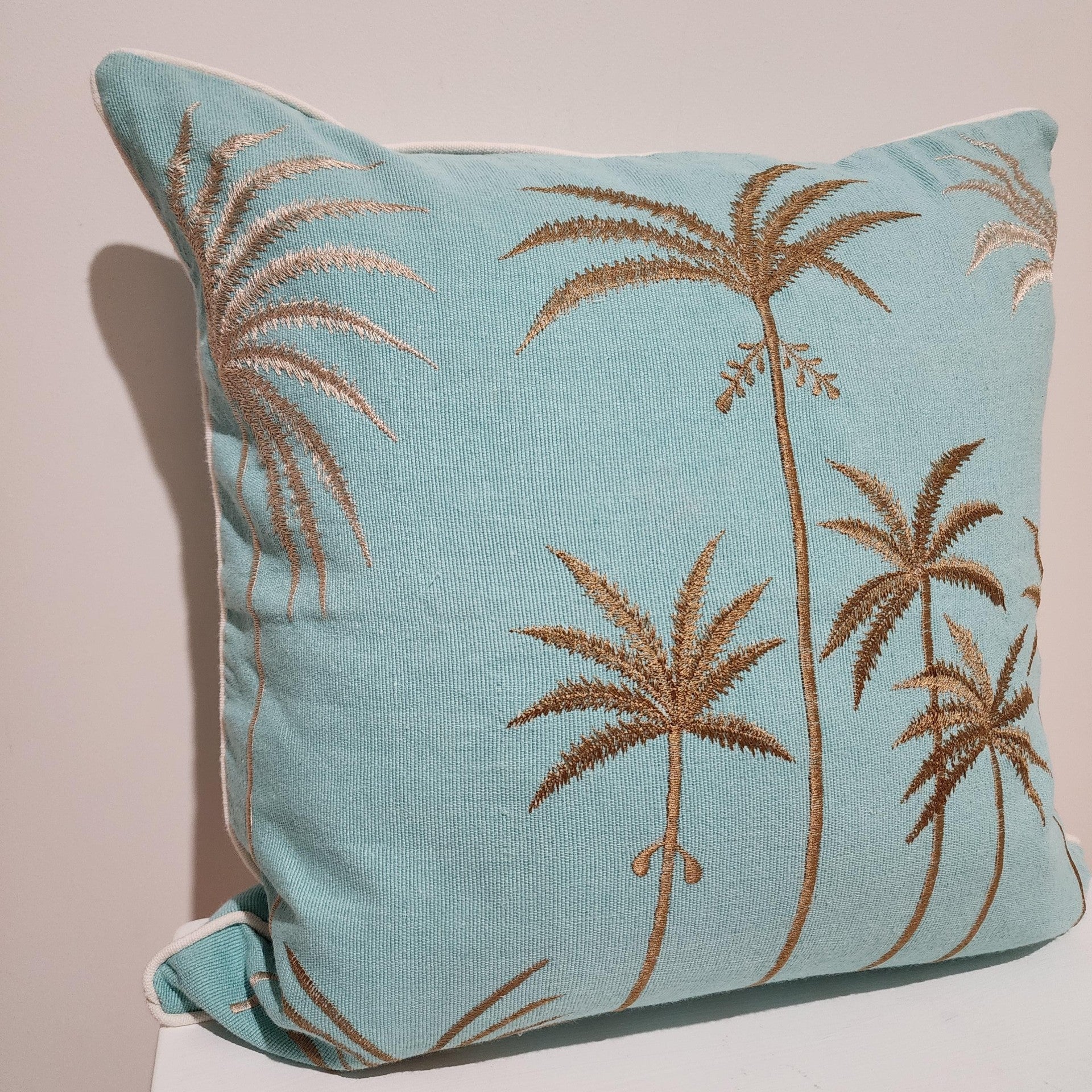 Blue Hawaii Aqua Cushion Cover | 45x45cm